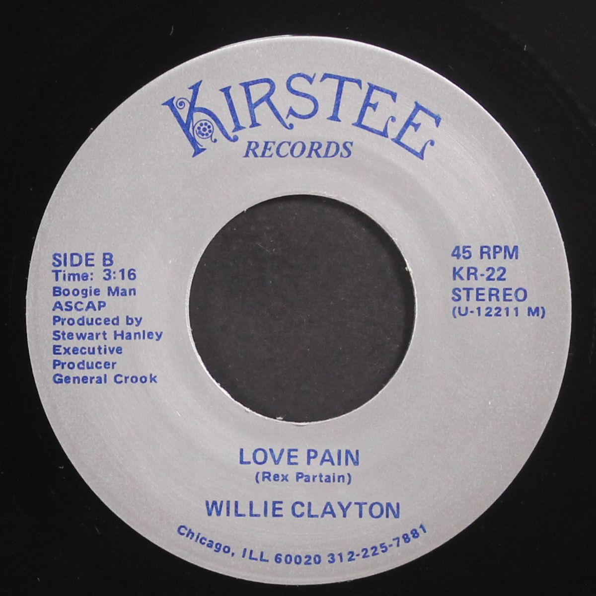running in & out my life / love pain by WILLIE CLAYTON