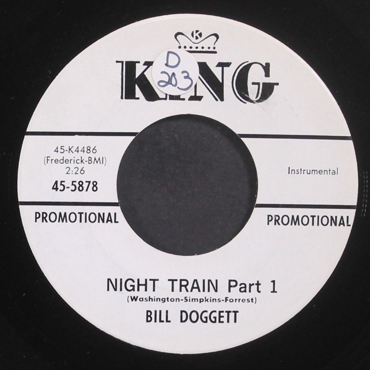 night train / part 2 by BILL DOGGETT