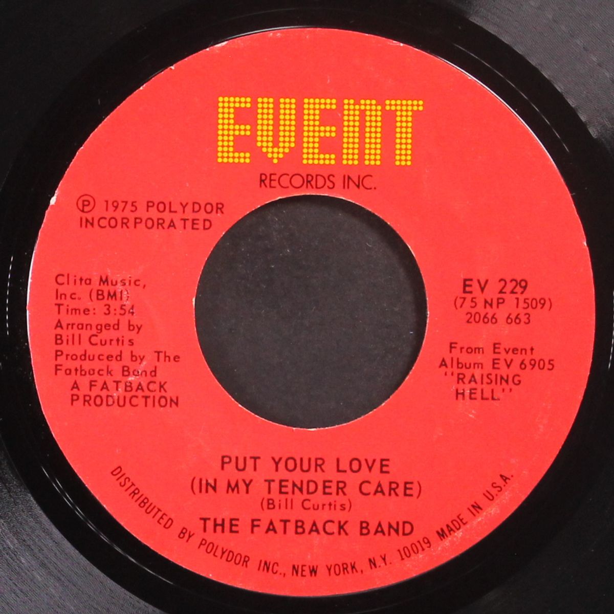 spanish hustle / put your love by FATBACK BAND