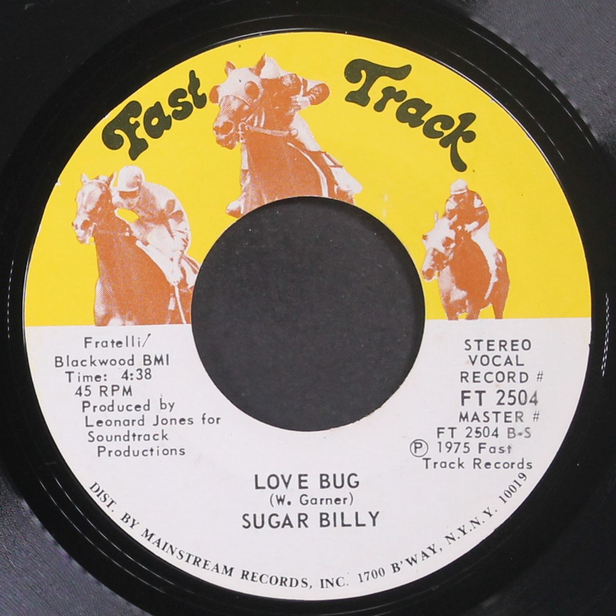 too much, too soon / love bug by SUGAR BILLY