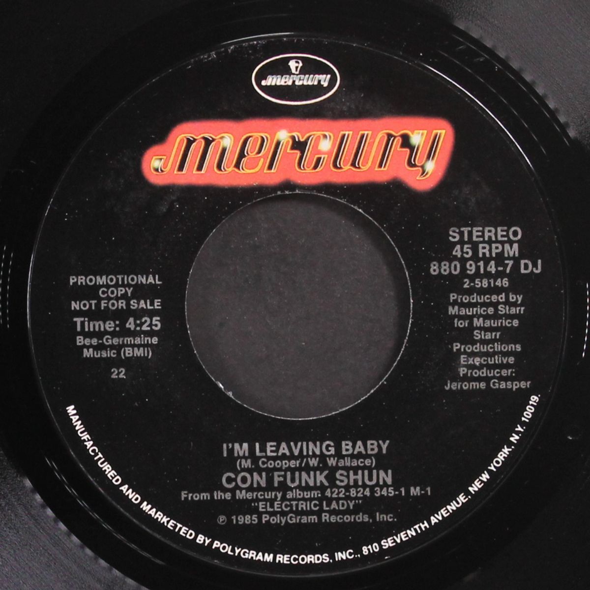 i'm leaving baby / same by CON FUNK SHUN