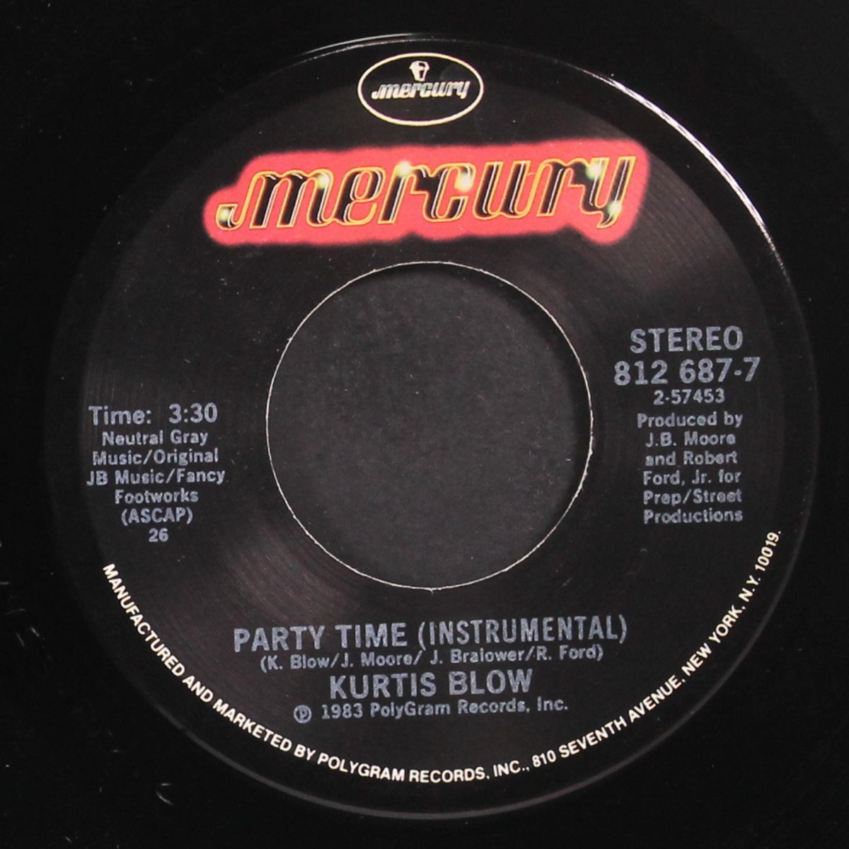 party time / instrumental by KURTIS BLOW