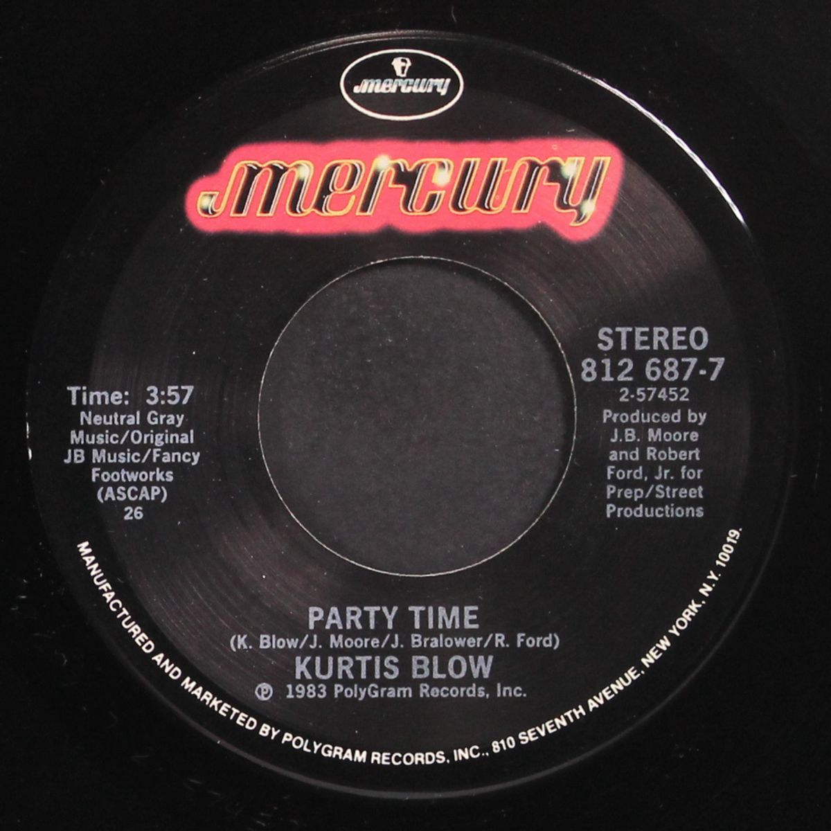 party time / instrumental by KURTIS BLOW