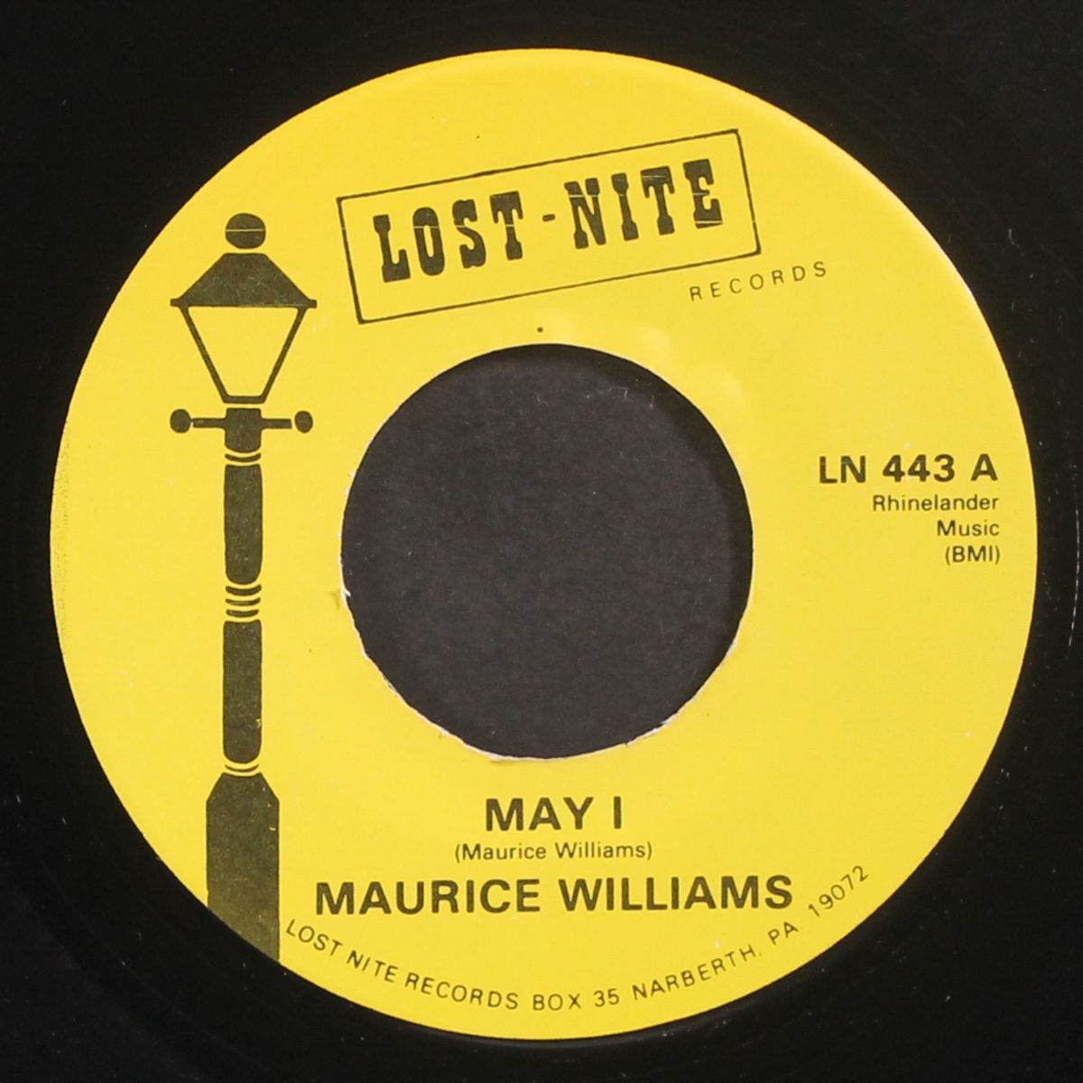 may i / lollipop by MAURICE WILLIAMS