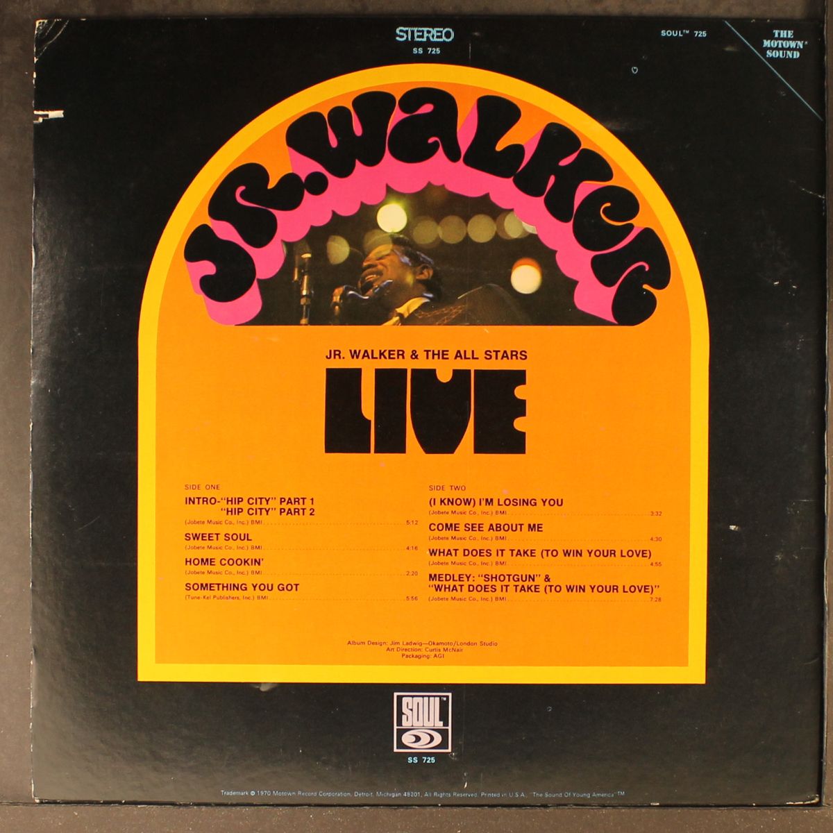 live by JR. WALKER