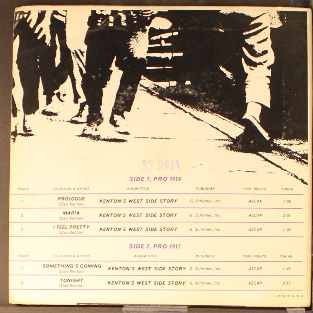 west side story by STAN KENTON