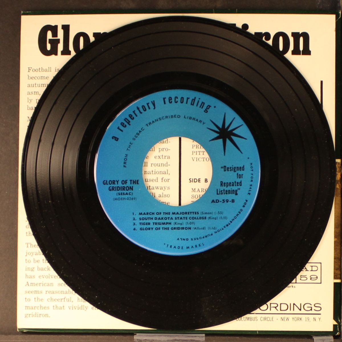 glory of the gridiron by UNKNOWN ARTIST