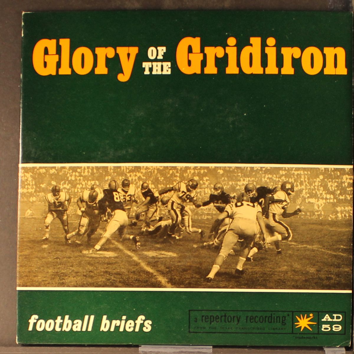 glory of the gridiron by UNKNOWN ARTIST