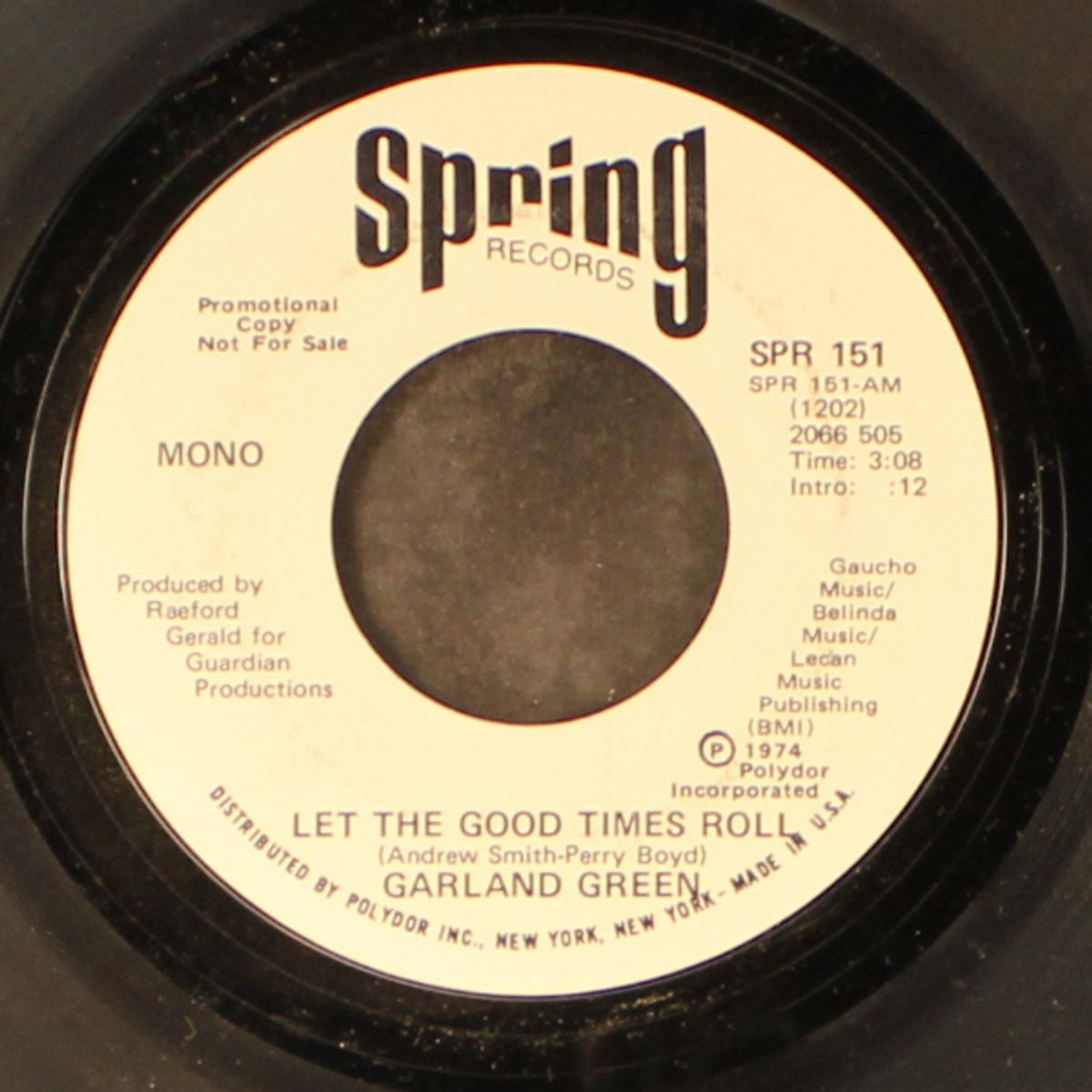 let the good times roll / mono by GARLAND GREEN