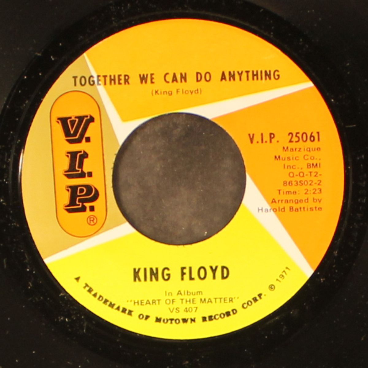 heartaches / together we can do anything by KING FLOYD