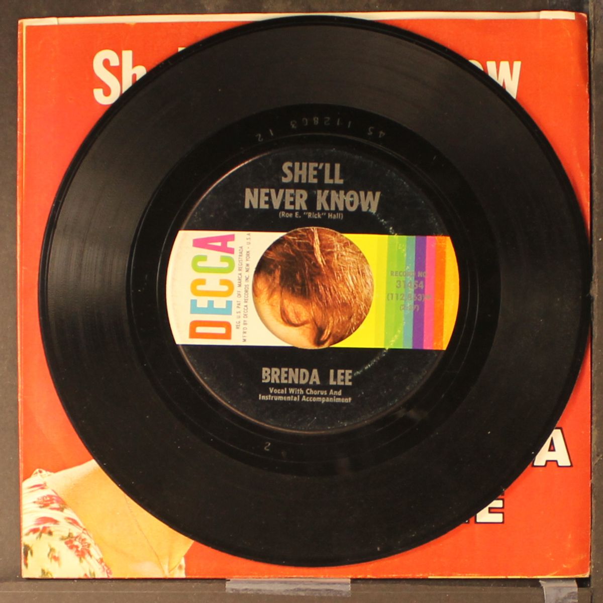 she'll never know / your used to be by BRENDA LEE