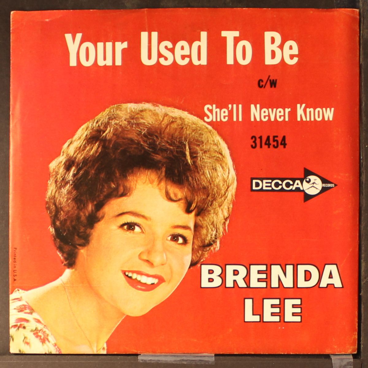 she'll never know / your used to be by BRENDA LEE