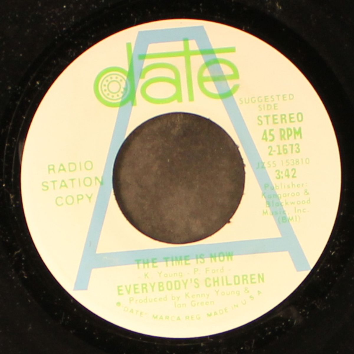the time is now / abide with me by EVERYBODY'S CHILDREN