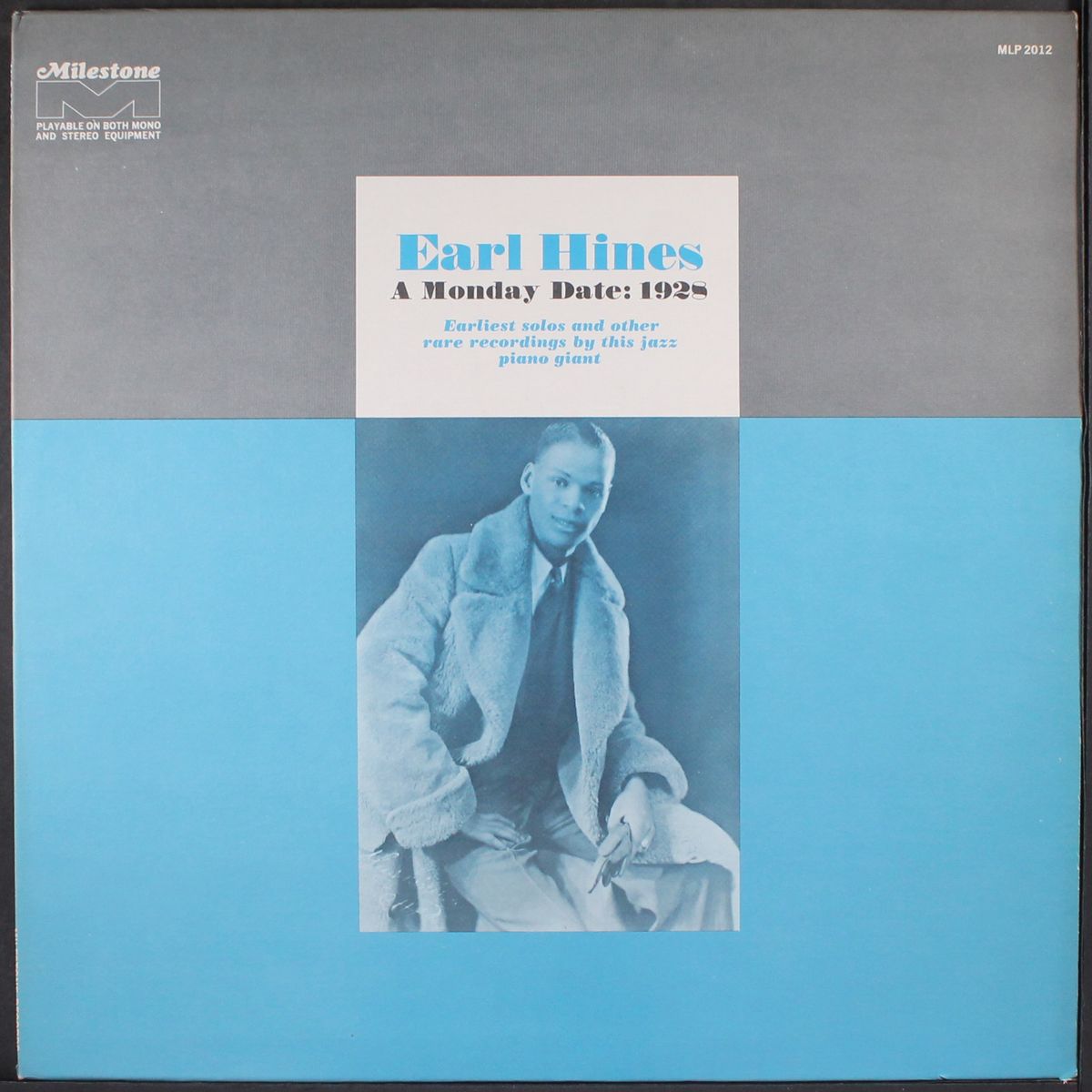 a monday date: 1928 by EARL HINES