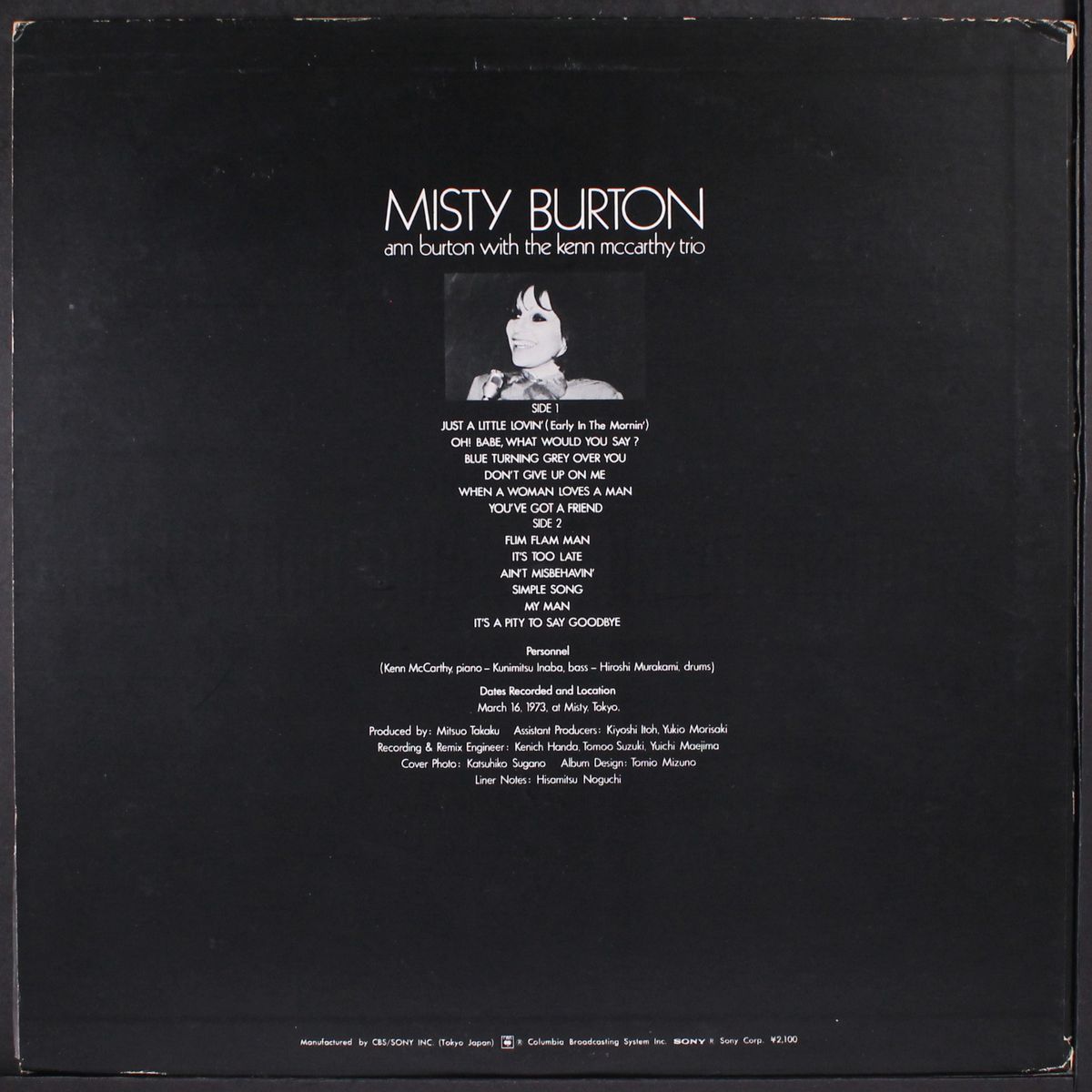 misty burton by ANN BURTON