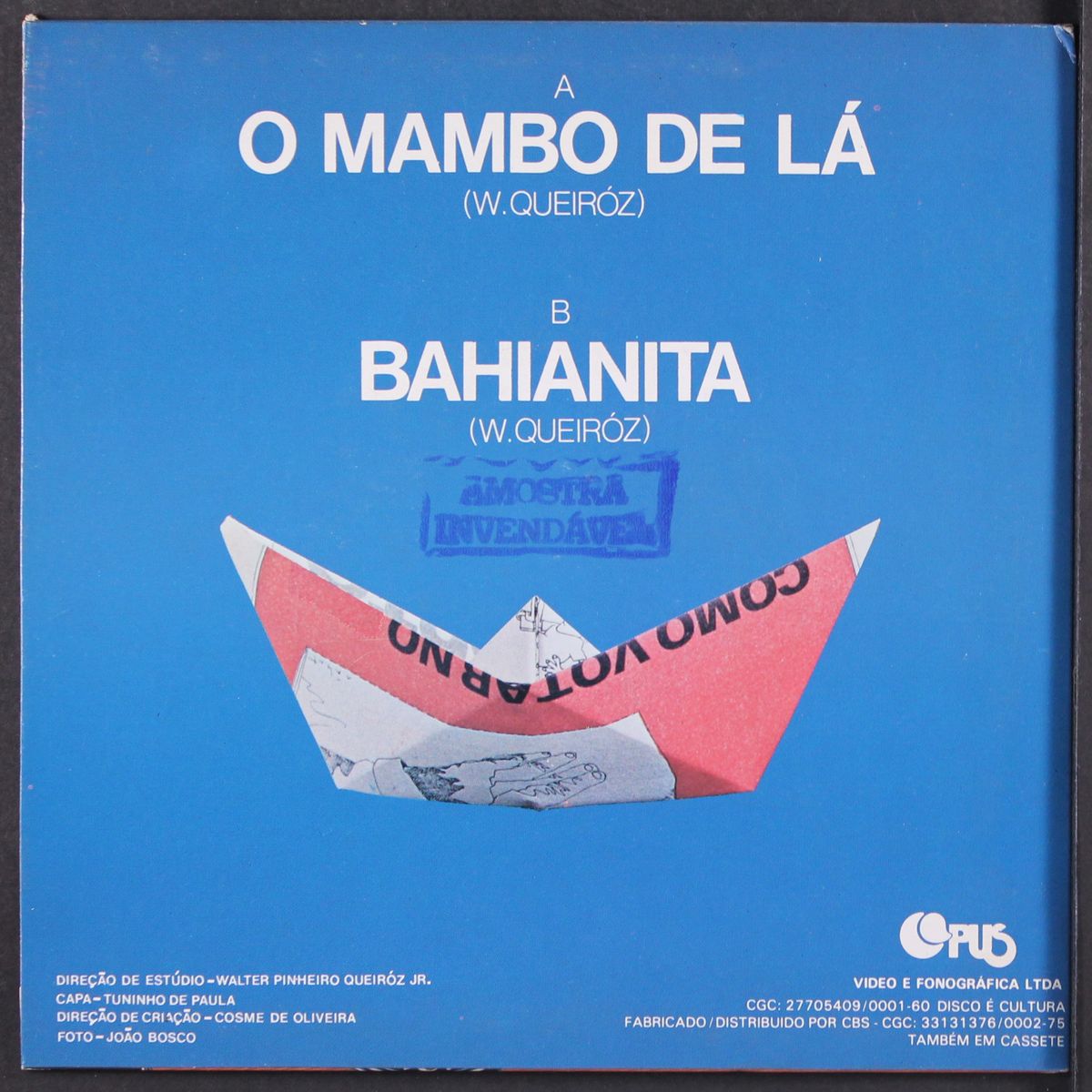 o mambo de la / bahianita by WALTER QUEIROZ