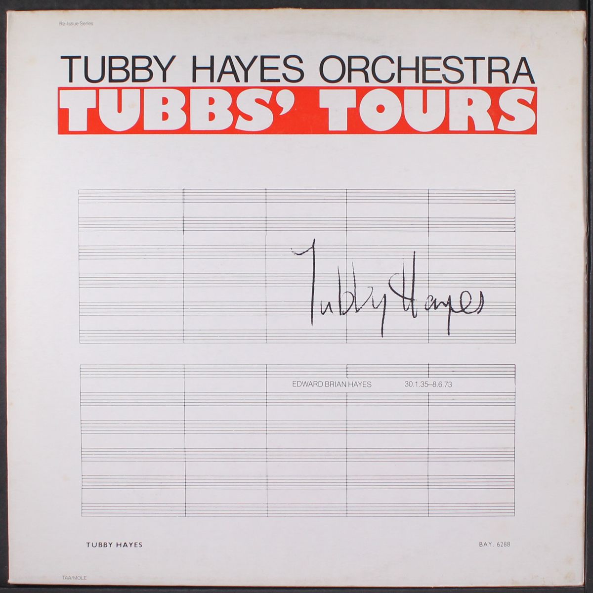 tubb's tours by TUBBY HAYES