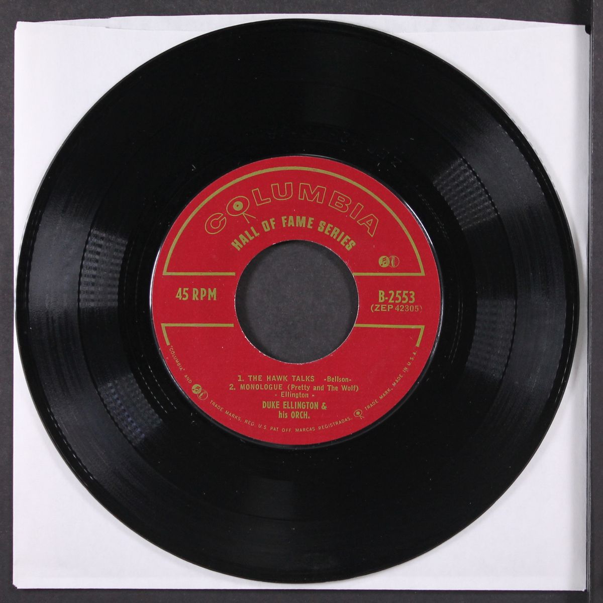 the hawk talks by DUKE ELLINGTON