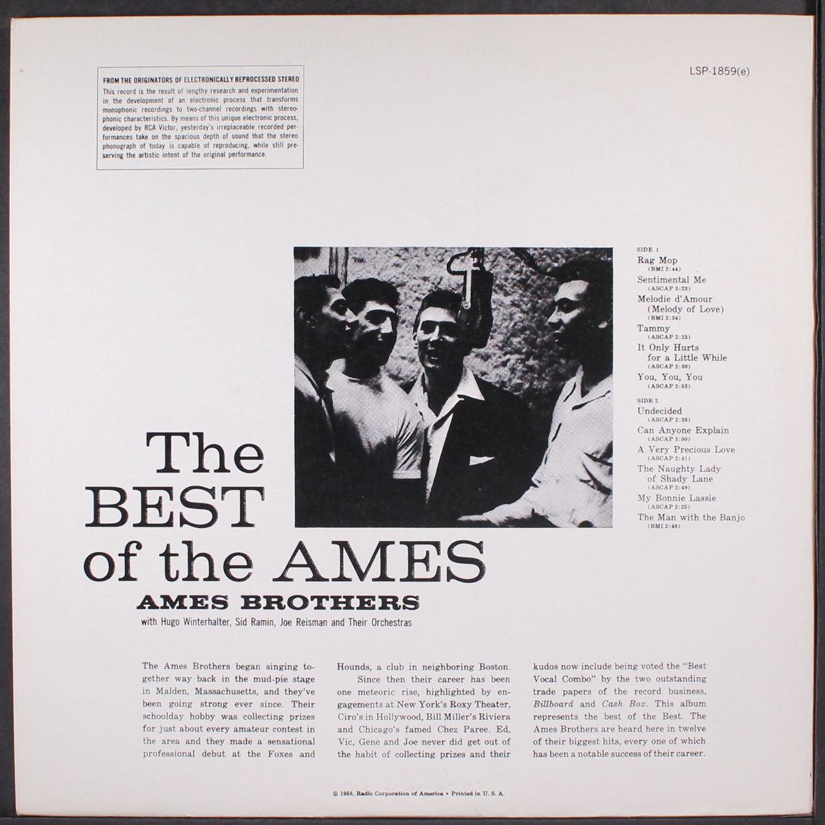 best of by AMES BROTHERS