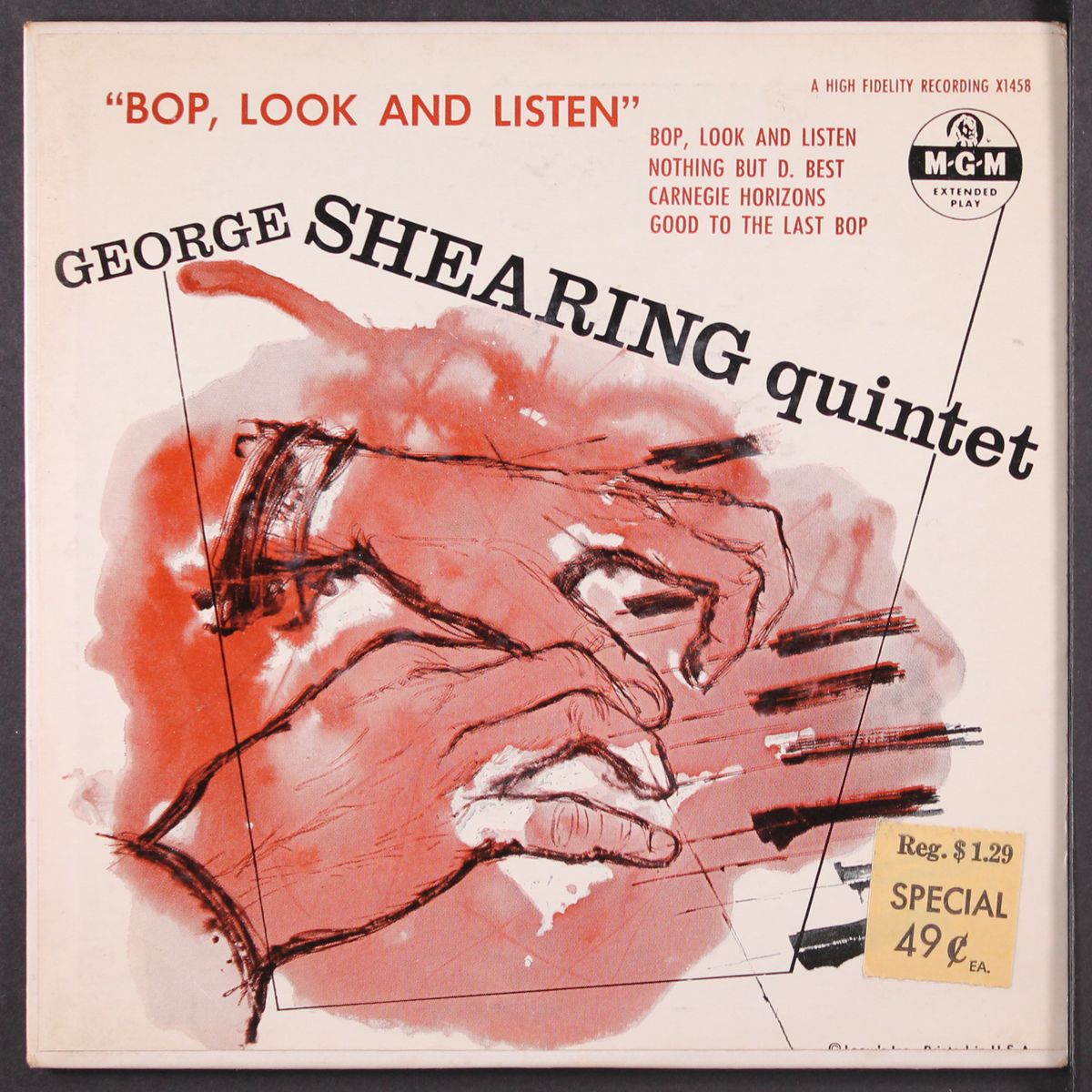 bop, look and listen by GEORGE SHEARING