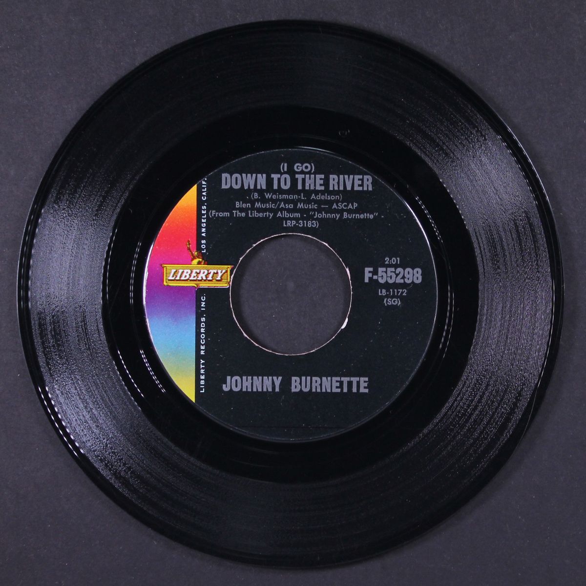 little boy sad / down to the river by JOHNNY BURNETTE