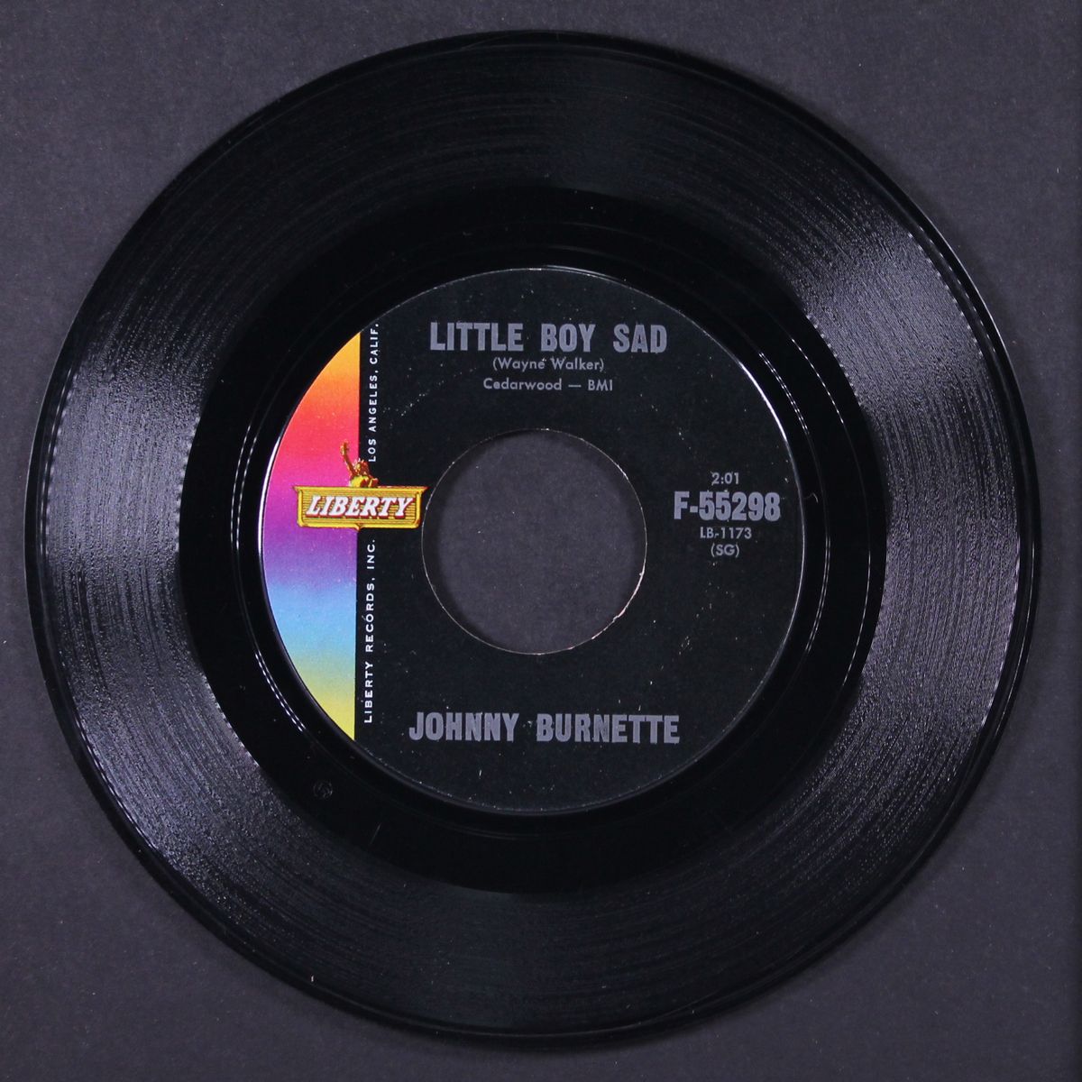 little boy sad / down to the river by JOHNNY BURNETTE
