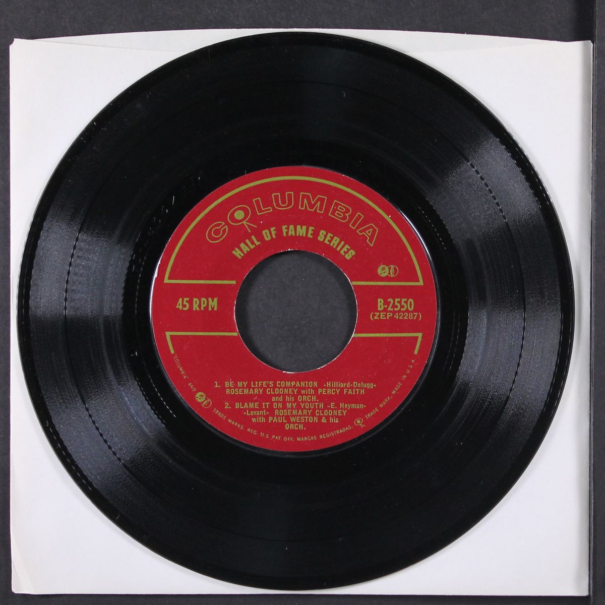 rosemary clooney by ROSEMARY CLOONEY