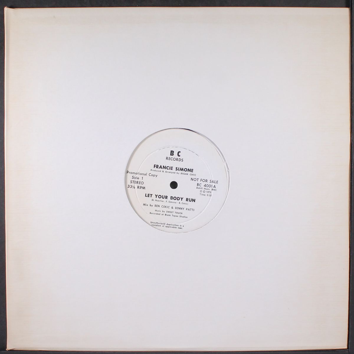 let your body run / instro by FRANCIE SIMONE