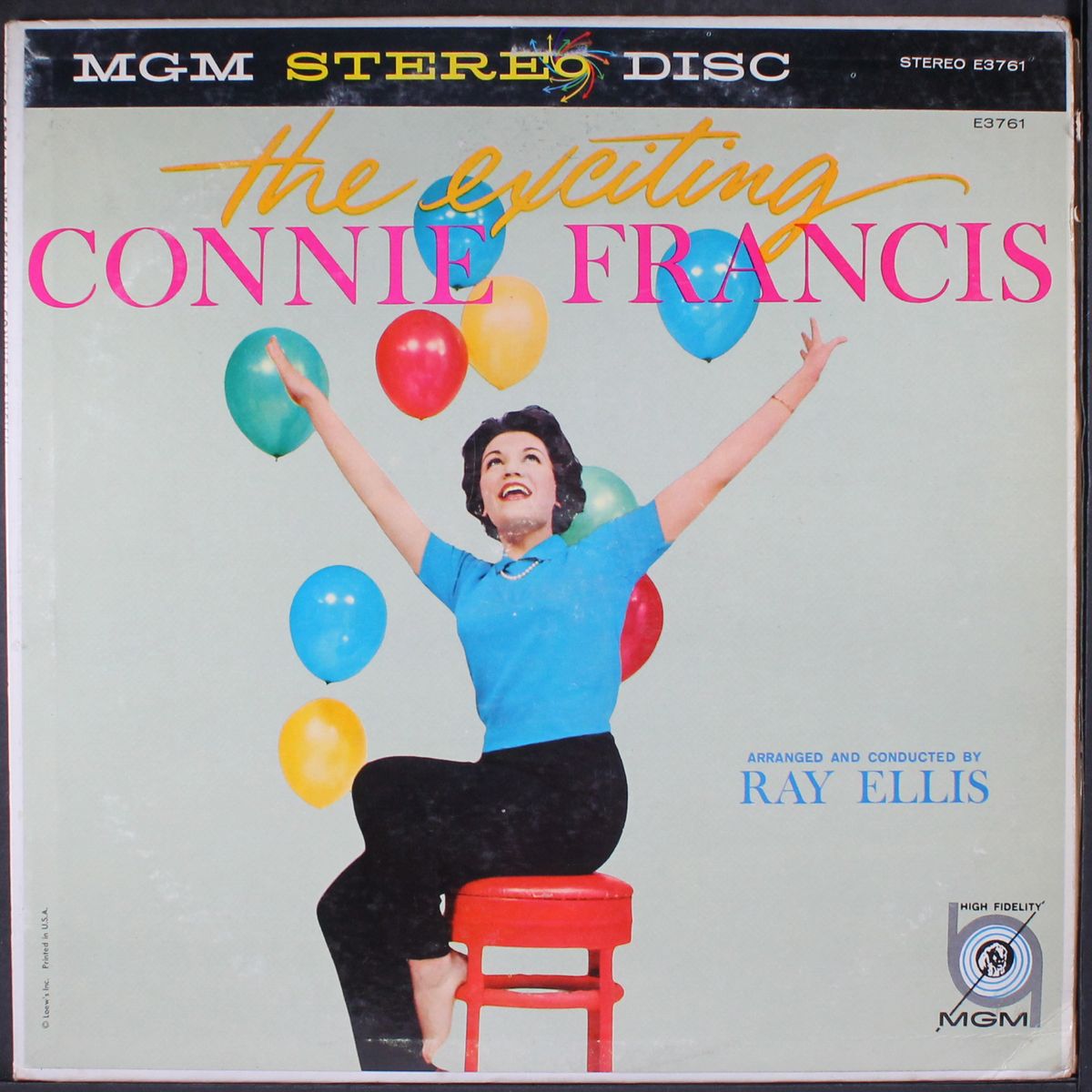 the exciting by CONNIE FRANCIS