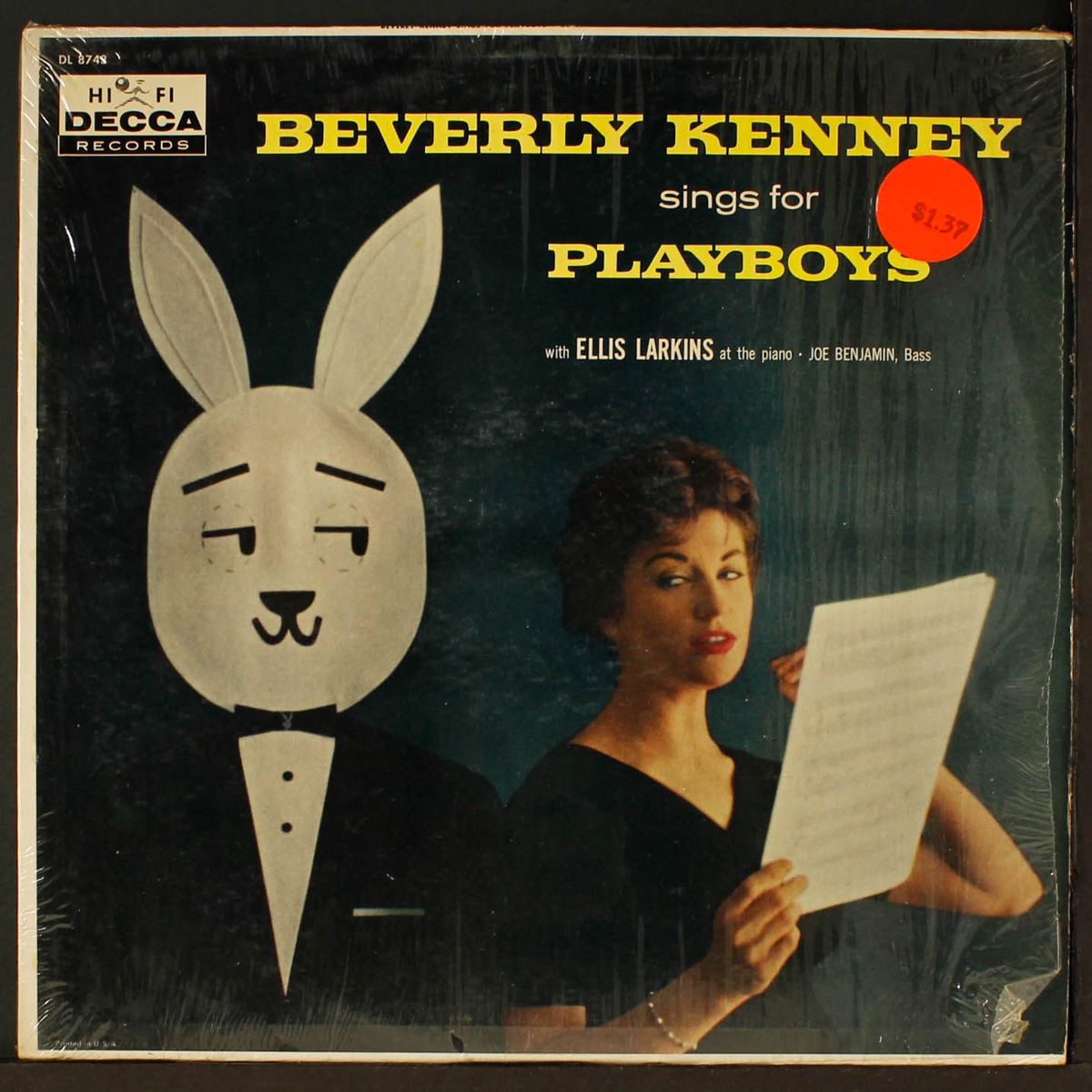 sings for playboys by BEVERLY KENNEY