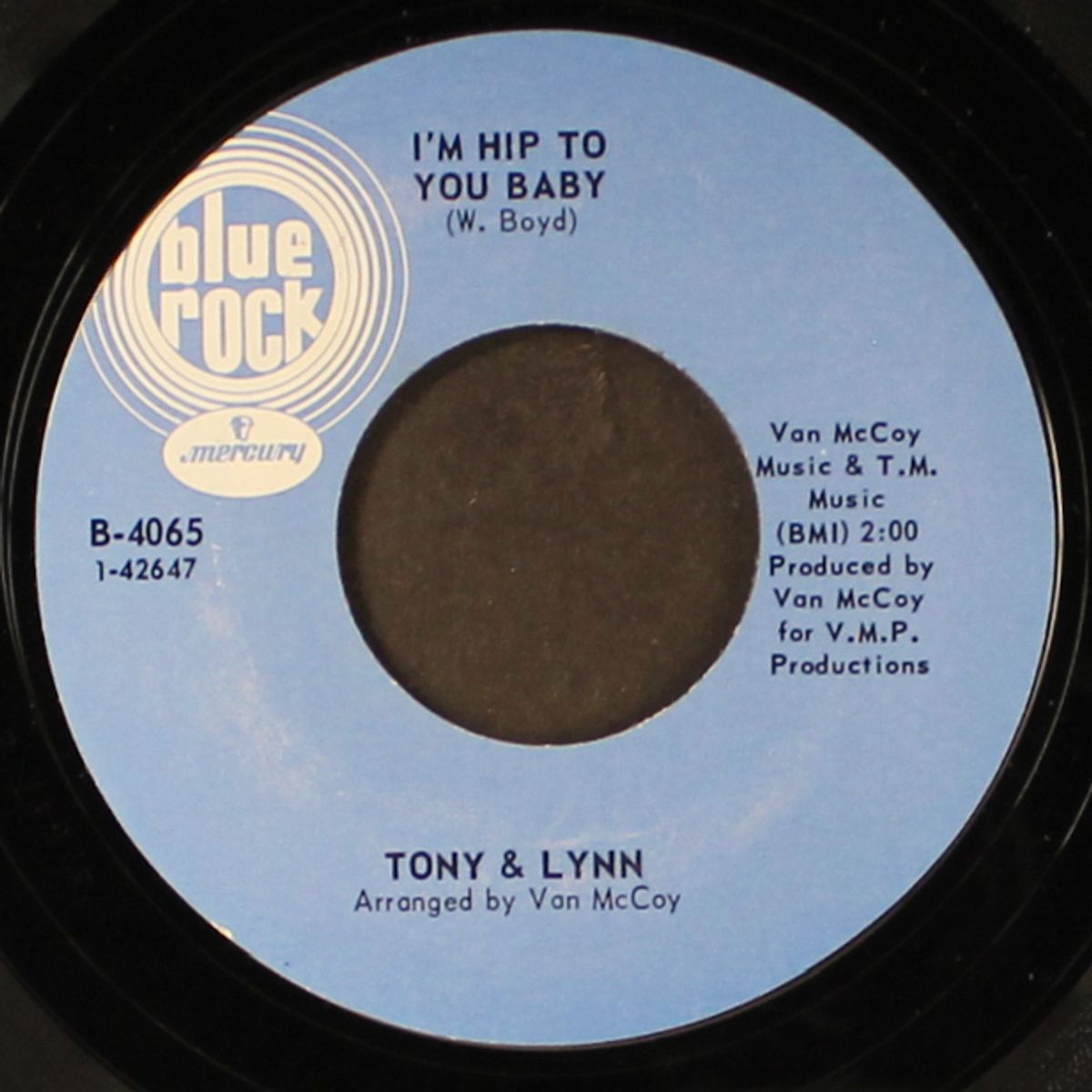 i'm hip to you baby / we're so much in love by TONY & LYNN