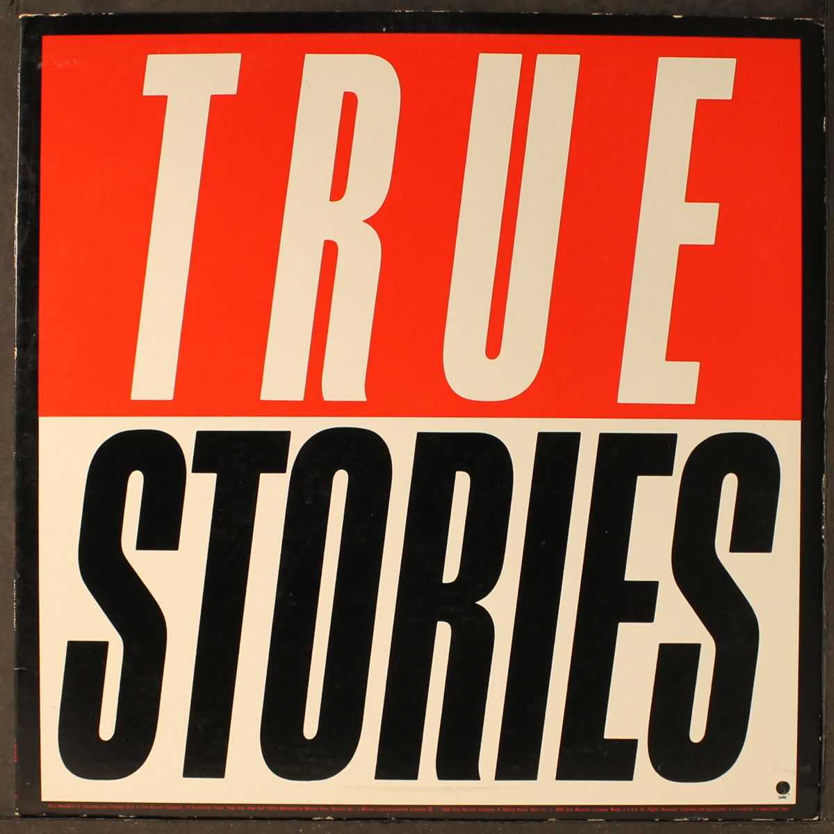 true stories by TALKING HEADS
