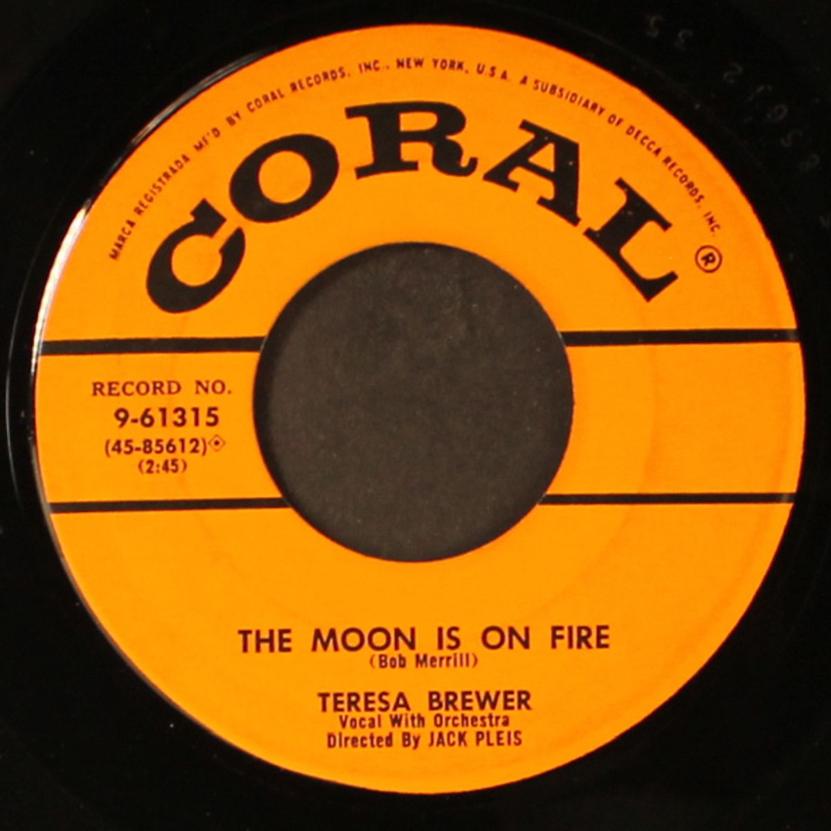 let me go, lover! by TERESA BREWER