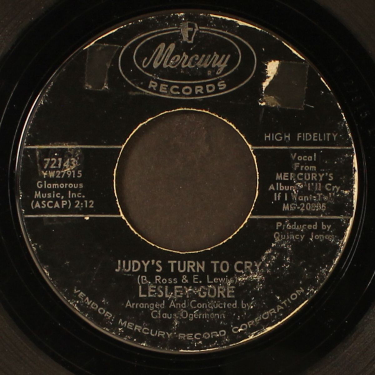 judy's turn to cry by LESLEY GORE