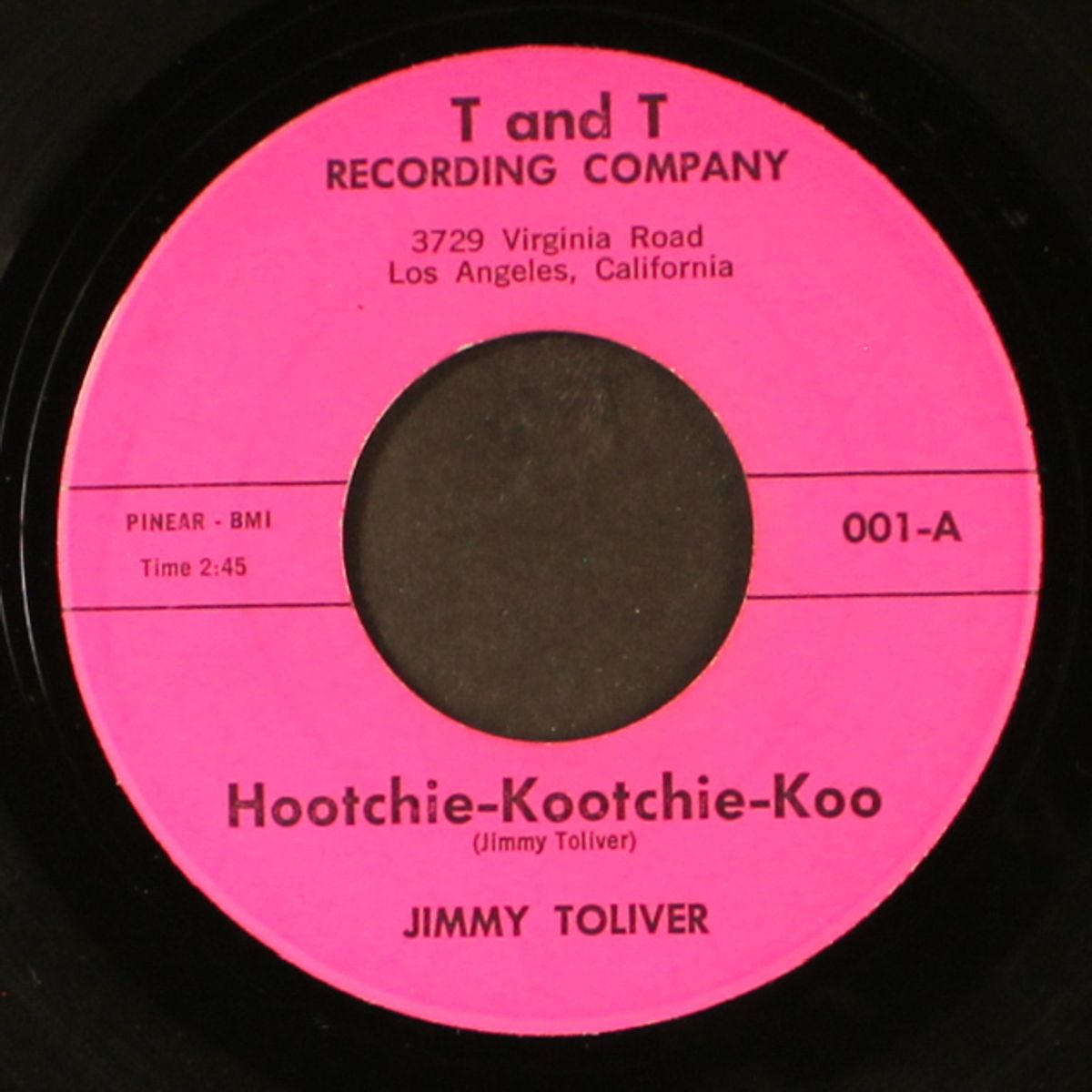 who do you love / hootchie-kootchie-koo by JIMMY TOLIVER
