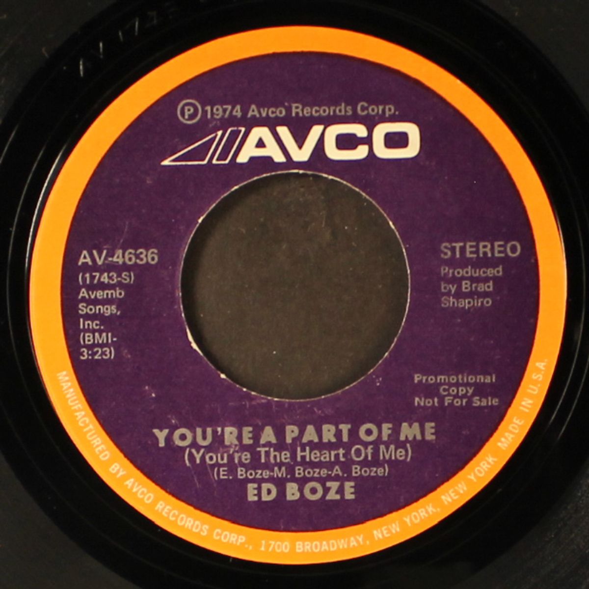 you're a part of me / mono by ED BOZE