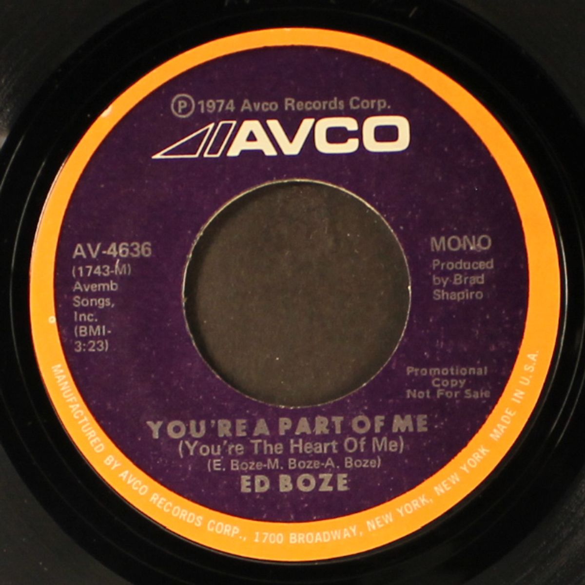 you're a part of me / mono by ED BOZE