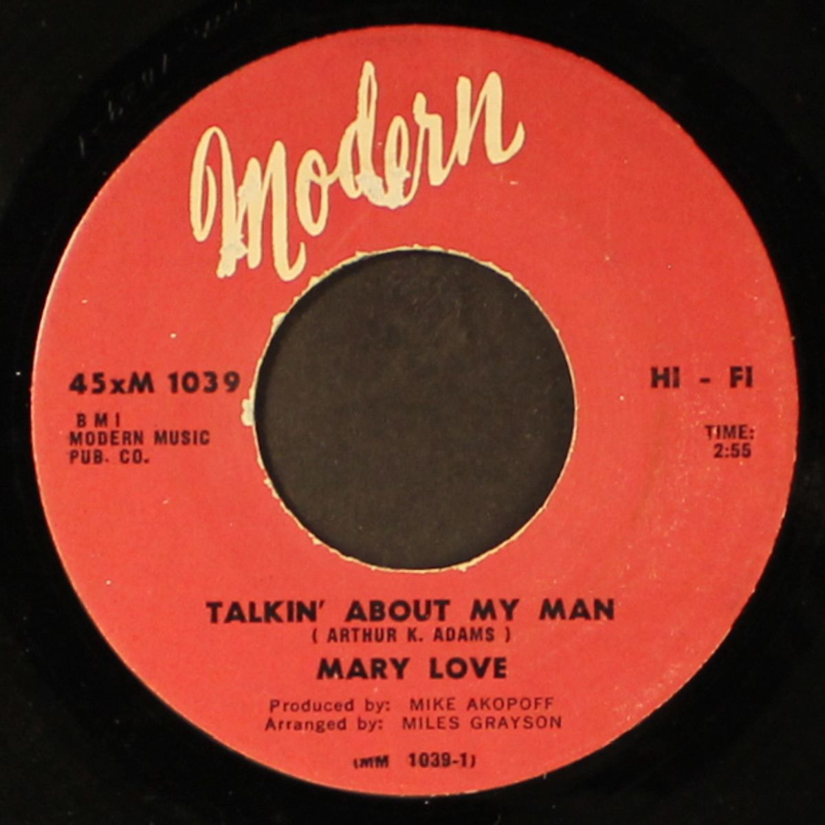 dance children dance / talkin' about my man by MARY LOVE