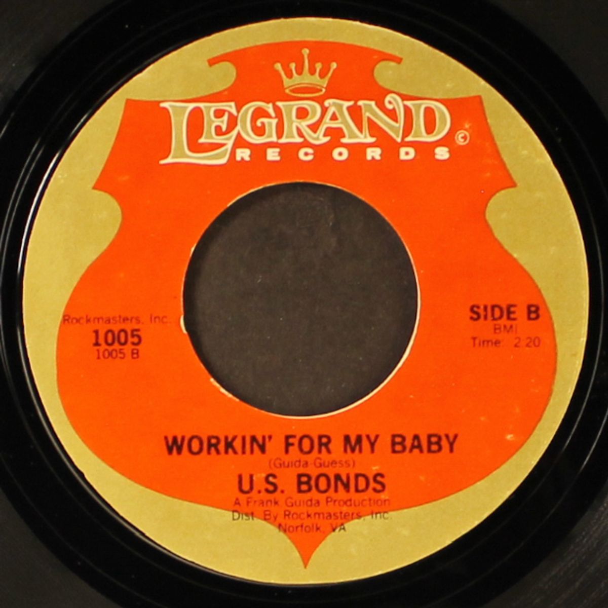 not me / working for my baby by GARY 'U.S.' BONDS