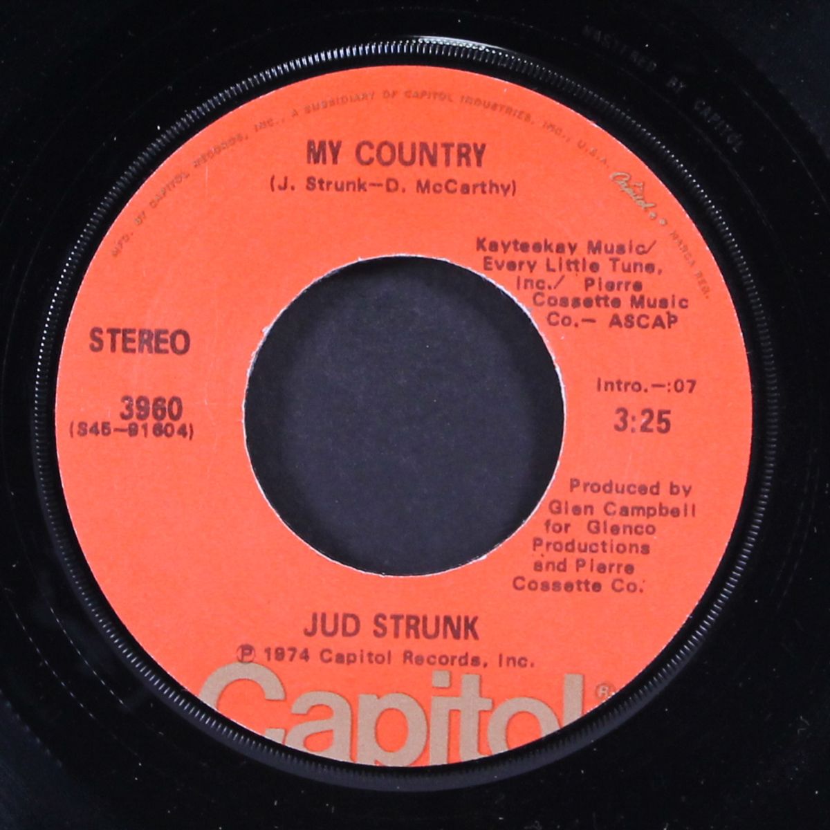 my country / the will by JUD STRUNK