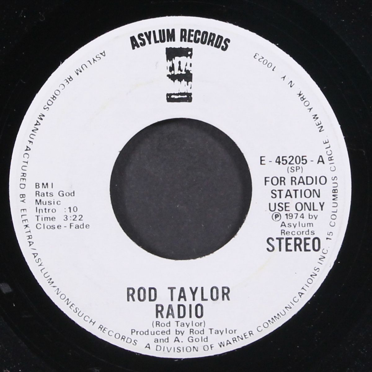 radio / mono by ROD TAYLOR