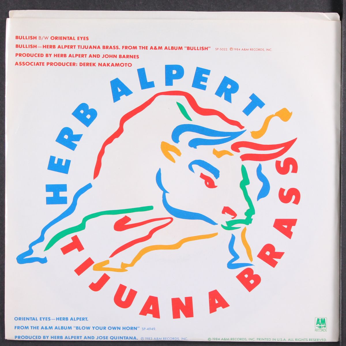 bullish / oriental eyes by HERB ALPERT