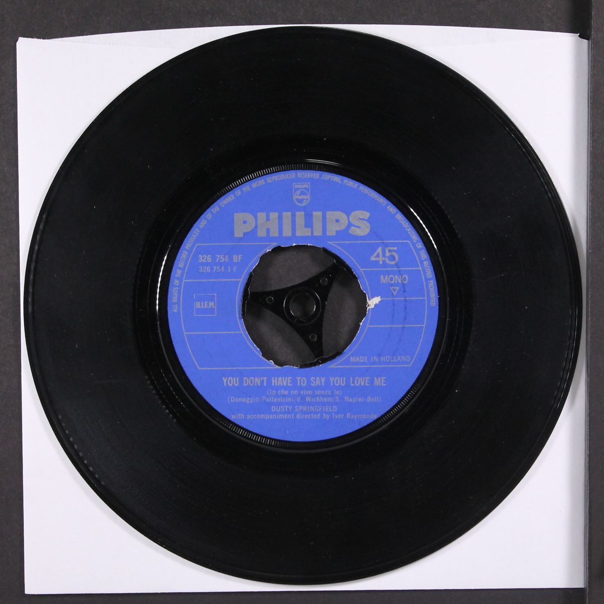 you don't have to say you love me by DUSTY SPRINGFIELD