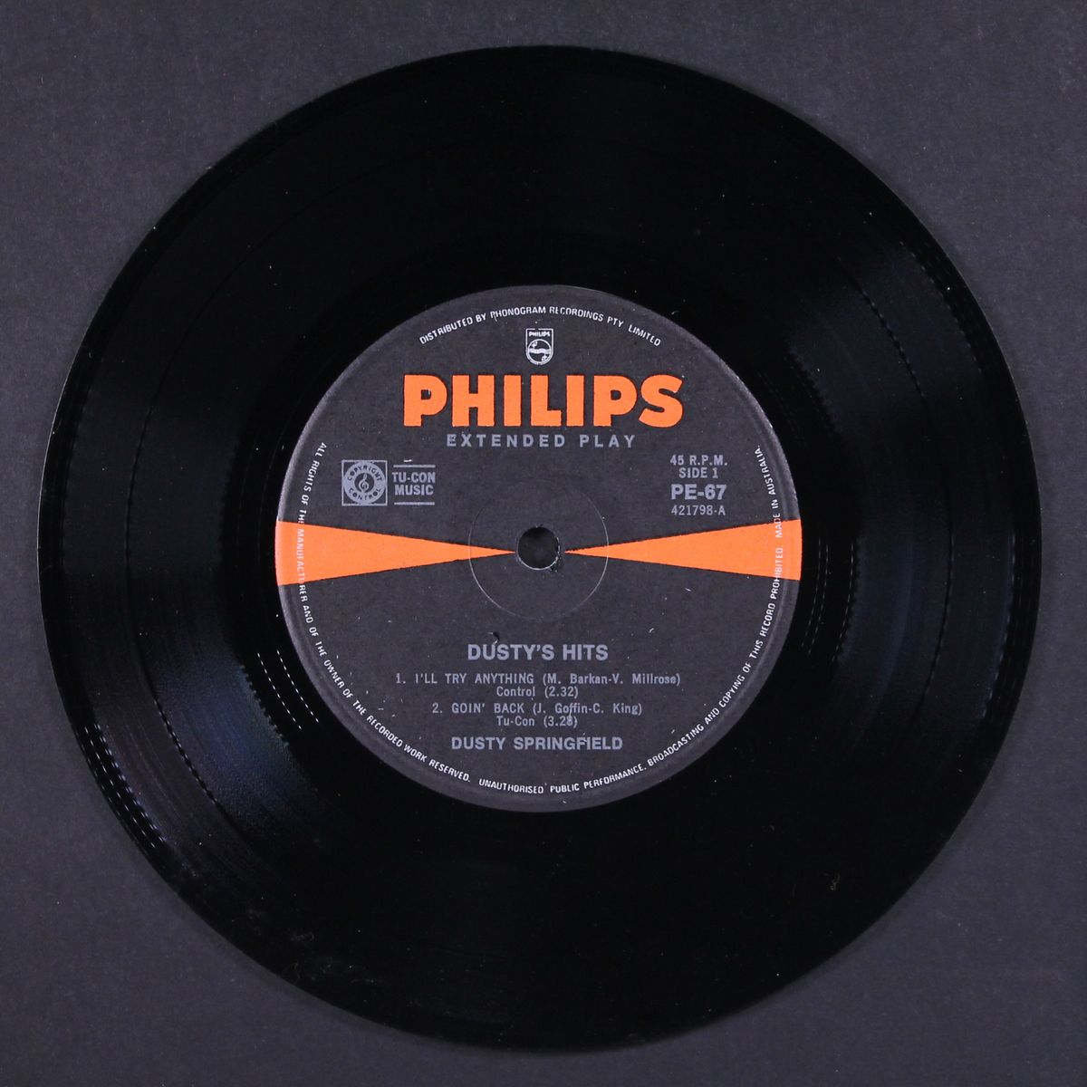dusty's hits by DUSTY SPRINGFIELD