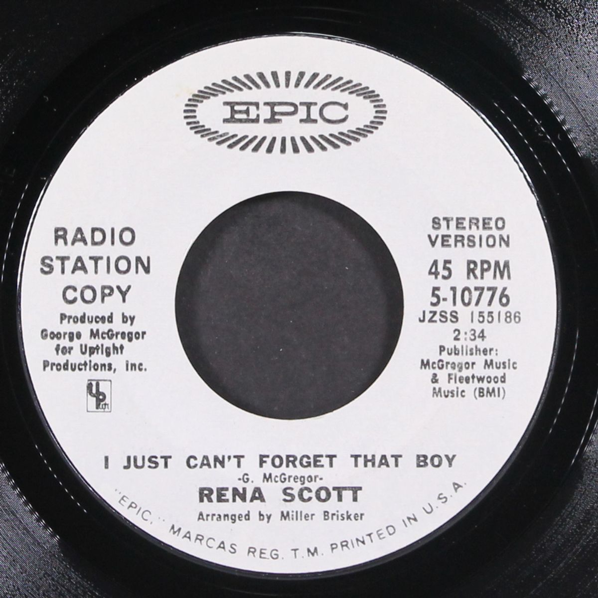 i just can't forget that boy / mono by RENA SCOTT