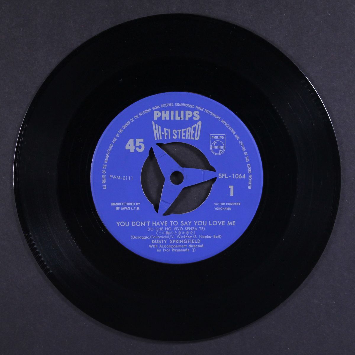 you don't have to say you love me / little by little by DUSTY SPRINGFIELD