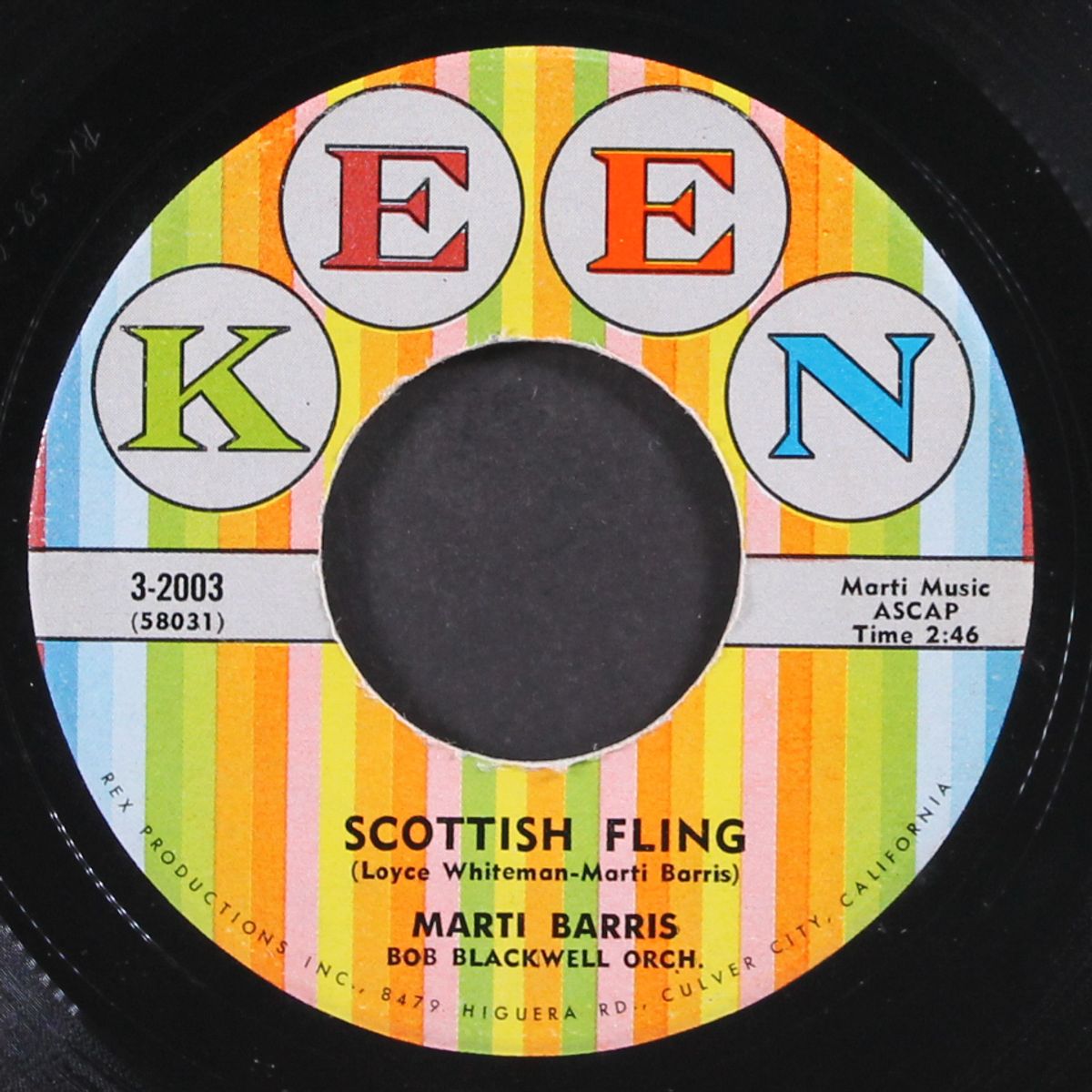 my first love / scottish fling by MARTI BARRIS