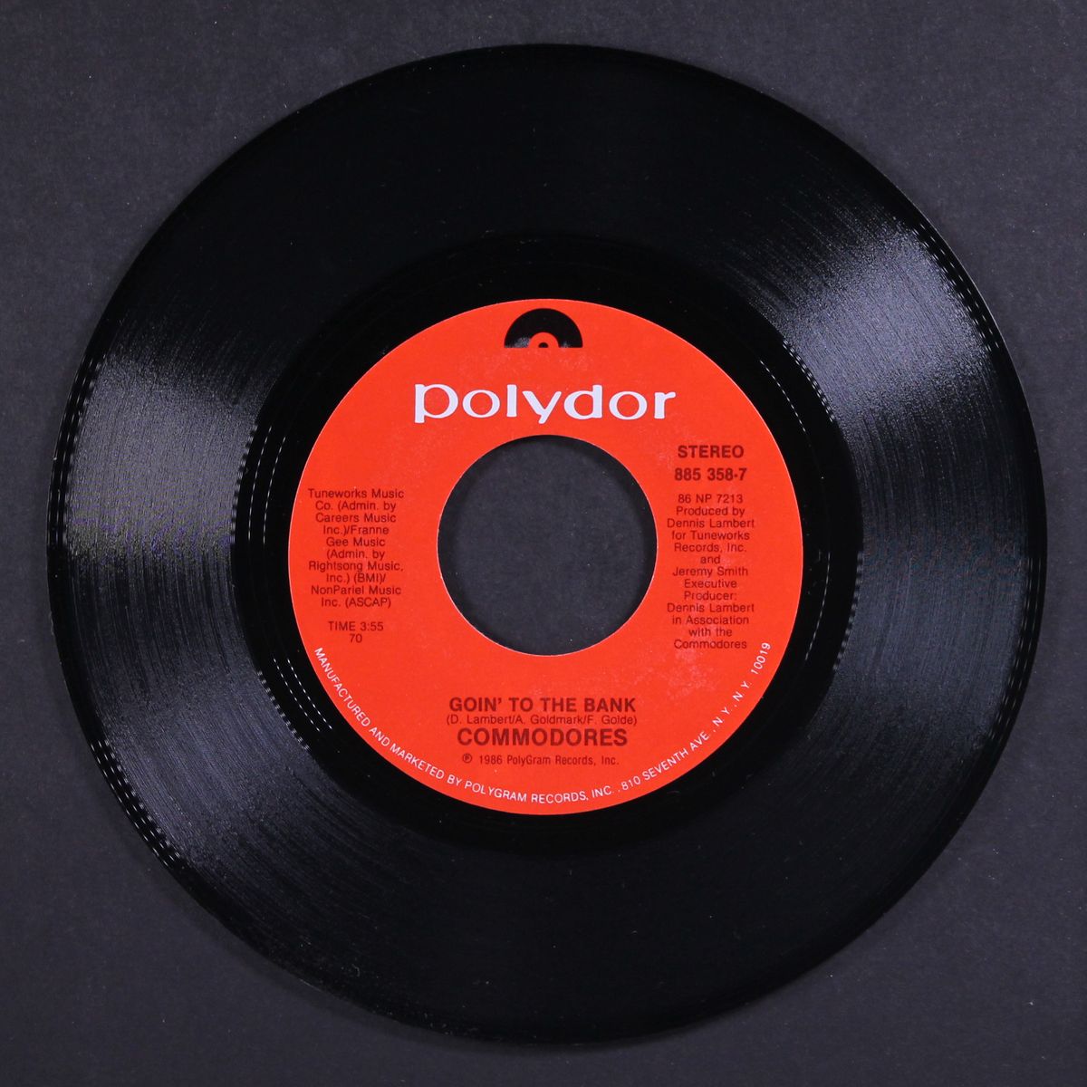 goin' to the bank by COMMODORES