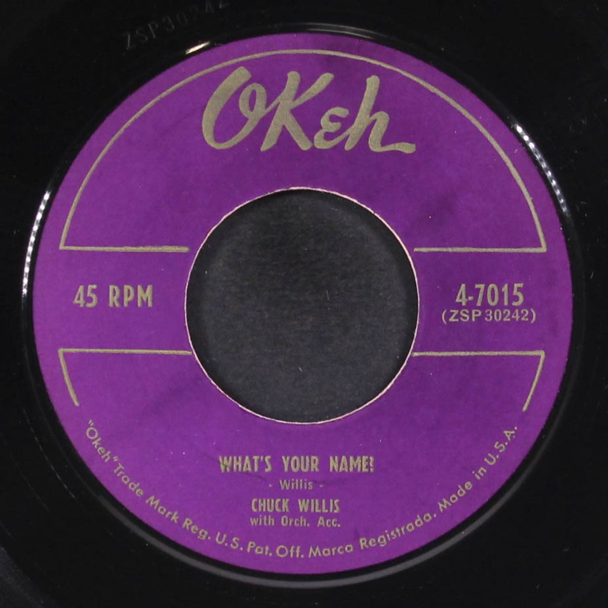 what's your name? / you're still my baby by CHUCK WILLIS