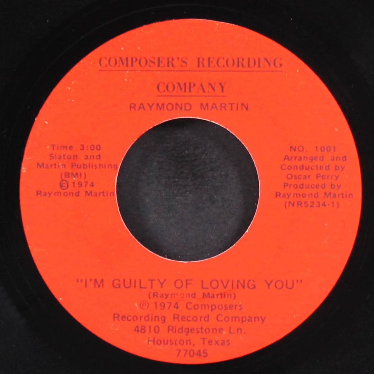 i'm guilty of loving you / i'm gonna find you by RAYMOND MARTIN